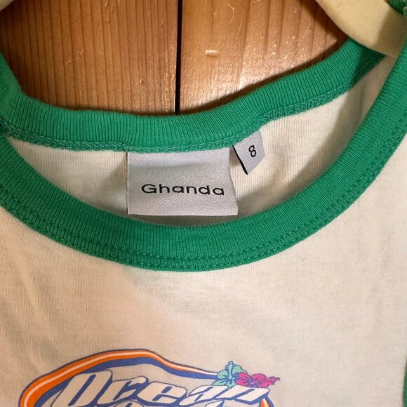 Ghanda clothing Ocean State y2k Tank Size 8 - Picture 5 of 5